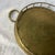 Brass Brass Faux Bamboo Handled Serving Drinks Trays 1950s - Pair For Sale - Image 8 of 8