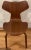 Fritz Hansen Very Rare Set: Arne Jacobsen Grand Prix Teak Dining Set by Fritz Hansen — 3 Chairs + Matching Solid Teak Table (1964-1965, All Fh Stamped) For Sale - Image 4 of 16