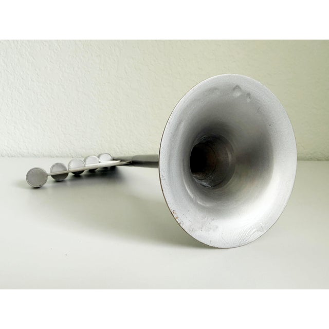 Silver 1970s Habitat French Modernist Candelabra, Attributed For Sale - Image 8 of 8