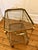 Hollywood Regency Bar Cart in Brass, 1960s For Sale - Image 11 of 12