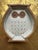 Vintage Mid-Century Owl Trinket Dish - Terracotta With White Glaze For Sale - Image 16 of 16