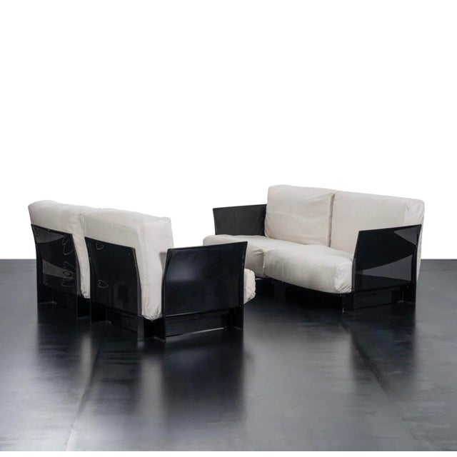 Pop Modular Sofa by Piero Lissoni for Kartell, 1980s, Set of 4 For Sale - Image 3 of 7