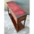 Wood Vintage Double Sided Campaign Console Table For Sale - Image 7 of 12