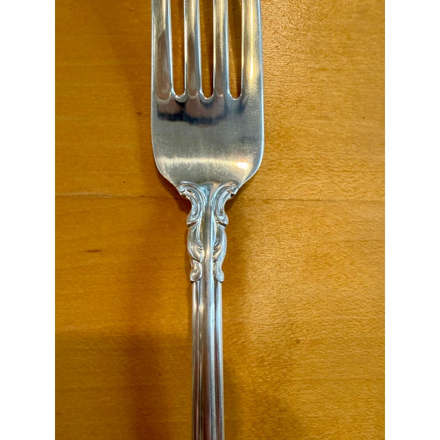 Traditional Reed & Barton Sterling Silver Flatware Set - 5 pcs For Sale In New York - Image 6 of 8