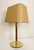 Metalarte Leather and Brass Table Lamp from Hansen, 1970s For Sale - Image 13 of 16