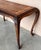 Mid 20th Century Burl Walnut Queen Anne Style Rectangular Coffee Table For Sale - Image 11 of 18
