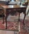 Beautiful custom-made Queen Anne style lowboy in solid cherry. Features authentic srtle Construction and brasses signed on...