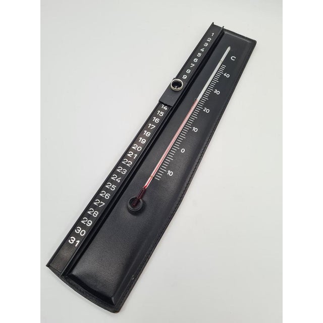 Vintage Wall Thermometer with Calendar, 1960s For Sale - Image 6 of 11