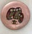 Mid 20th Century Mid Century Hand Crafted Enamel Owl Plate by Annemarie Davidson, Signed For Sale - Image 5 of 5