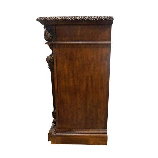Ashley Furniture Casa Mollino Pecan Rustic European 74" Triple Dresser B543-31 For Sale - Image 9 of 12