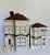 1979-80 Otagiri Ceramic San Francisco Victorian House Canisters Cookie Jars - Set of 2 For Sale - Image 15 of 15
