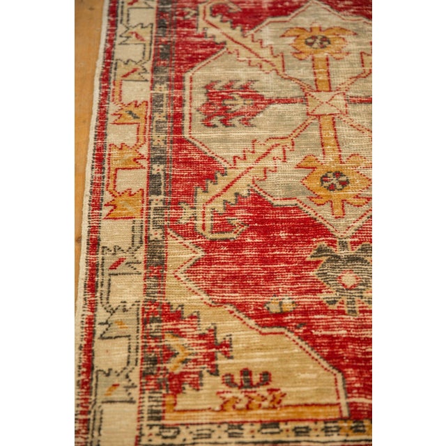 Traditional Vintage Distressed Oushak Rug Runner - 2'8" x 5'6" For Sale - Image 3 of 10