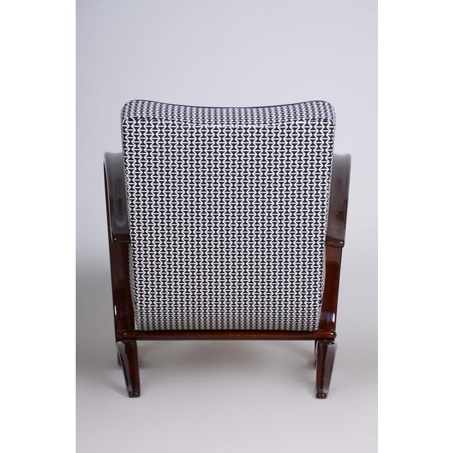 Art Deco Model H-269 Lounge Chair in Beech attributed to Jindřich Halabala for Up Závody, Former Czechoslovakia, 1930s For Sale - Image 18 of 18