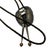 Native American Vintage Sterling Silver Turquoise and Coral Bolo Tie For Sale - Image 3 of 4