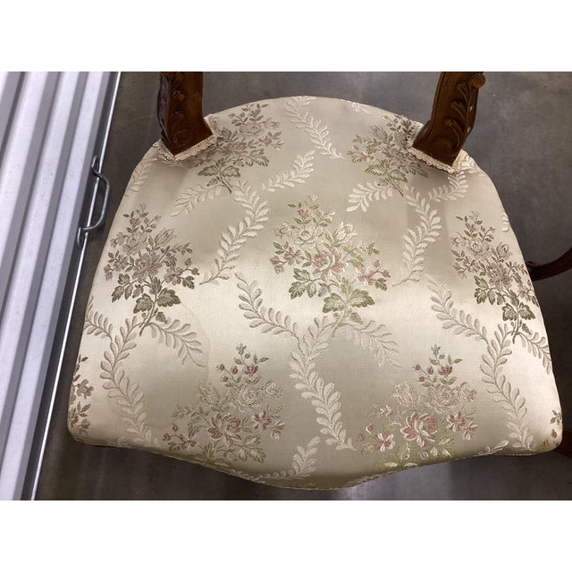 French Antique Boudoir Chairs/Pair For Sale - Image 12 of 18