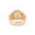 Early 21st Century Men’s David Yurman Streamline G Initial 18k Yellow Gold Pinky Statement Ring For Sale - Image 5 of 8