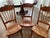 Early 20th Century Antique American Carved Wood Pressed Back Spindle Dining Chair For Sale - Image 5 of 6