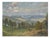 Heinrich Pforr, View of Meißner into the Werra Valley, Oil Painting on Canvas For Sale