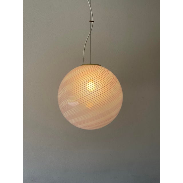 Murano Glass Pendant Lamp from De Majo, 1970s For Sale - Image 11 of 18