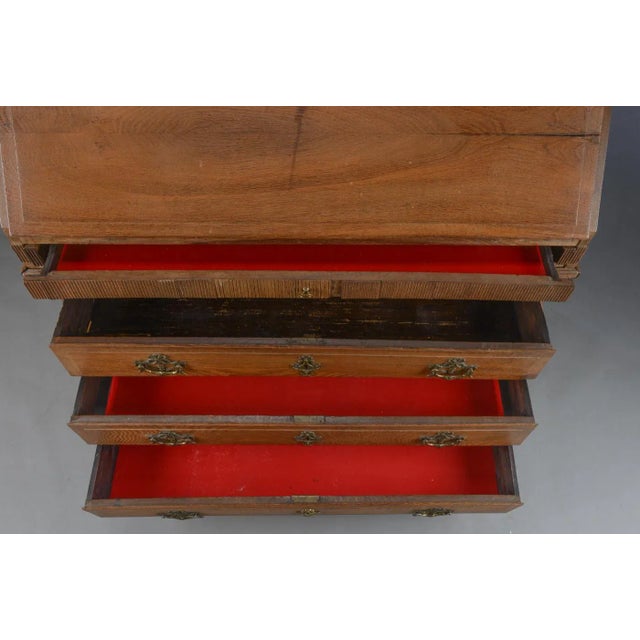 Baroque Danish Secretaire, 1800 For Sale - Image 5 of 6