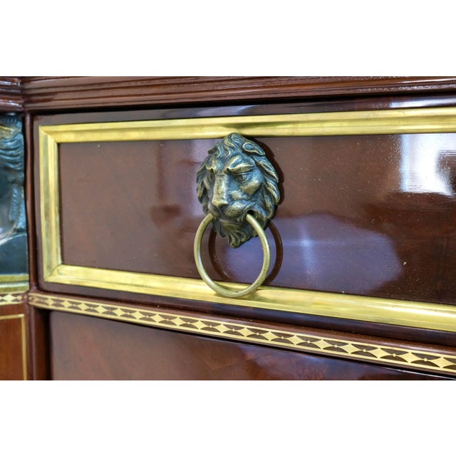 Empire Secretaire, France, 1790s For Sale - Image 9 of 16