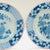 Ceramic Pair of Antique English or Irish Delft Pottery Chinoiserie Blue Decorated Plates For Sale - Image 7 of 11