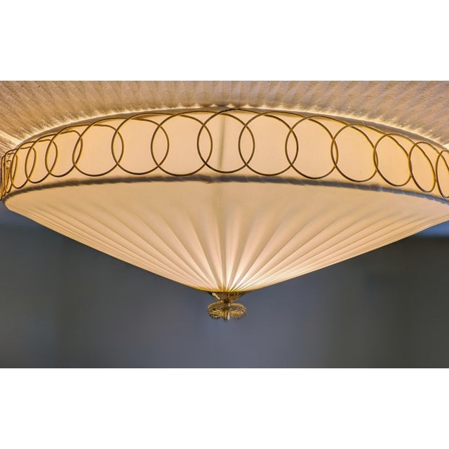 Large Flush Mount in the style of Paavo Tynell, 1950s For Sale - Image 13 of 18