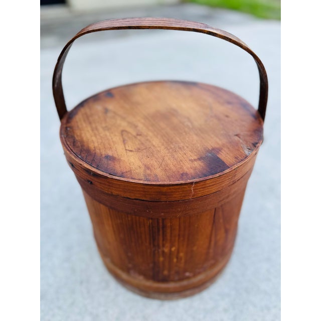 Antique Handmade Firken For Sale - Image 4 of 4