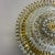 Hollywood Regency Glass and Brass Ceiling Light from Ernst Palme Palwa, Germany, 1970s For Sale - Image 5 of 18