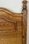 Wood Vintage French Style Oak Headboard For Sale - Image 7 of 9