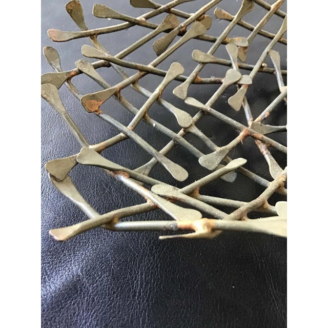 1980s Iron Basket For Sale In New York - Image 6 of 10