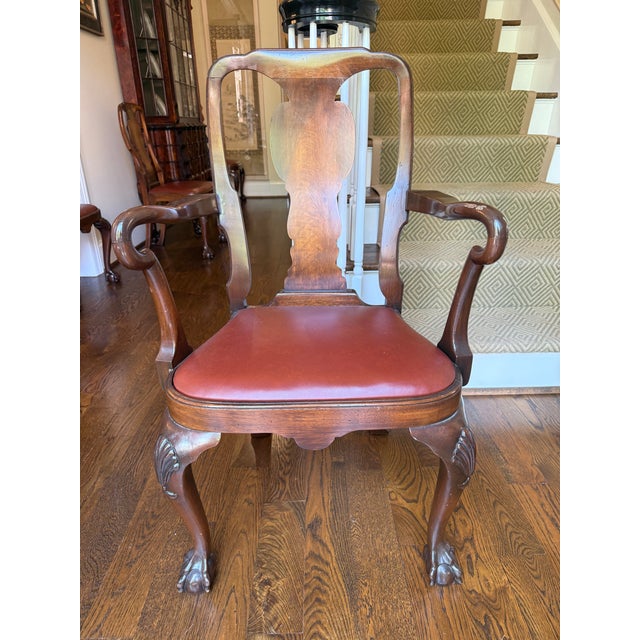 Set of 6 English Dining Chairs For Sale - Image 12 of 14