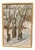 Winter Forest, 1950s, Oil Painting on Canvas, Framed For Sale