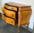 Italian Olive Burl Wood Bombe Chest of Drawers For Sale - Image 4 of 8