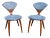 Cherner Chairs - A Pair For Sale