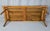 Solid Walnut Slat Bench or Coffee Table, Mid Century George Nelson Style For Sale - Image 6 of 16