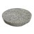 Charming vintage floral carved solid 3" thick round cement stepping stone. Perfect to set into your walkway or used as...