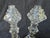 Glass Vintage Cut Crystal Salt & Pepper Pedestal Shakers a Pair For Sale - Image 7 of 16