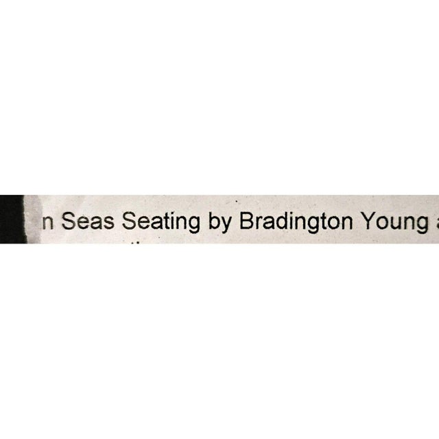 Bradington Young Bradington Young Gray Leather Swivel Chair - Gray For Sale - Image 4 of 4