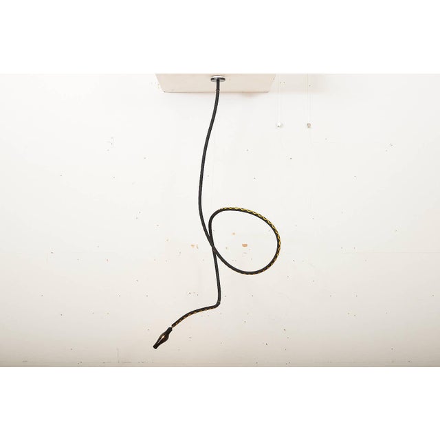 Ceiling Light in Metal and Plastic by Alizz C. Cooper for Ingo Maurer For Sale - Image 13 of 17
