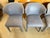 Mid-Century Modern Baker Furniture Luxe Collection "Lapel" Fabric Dining Chairs - Set of 4 For Sale - Image 3 of 10