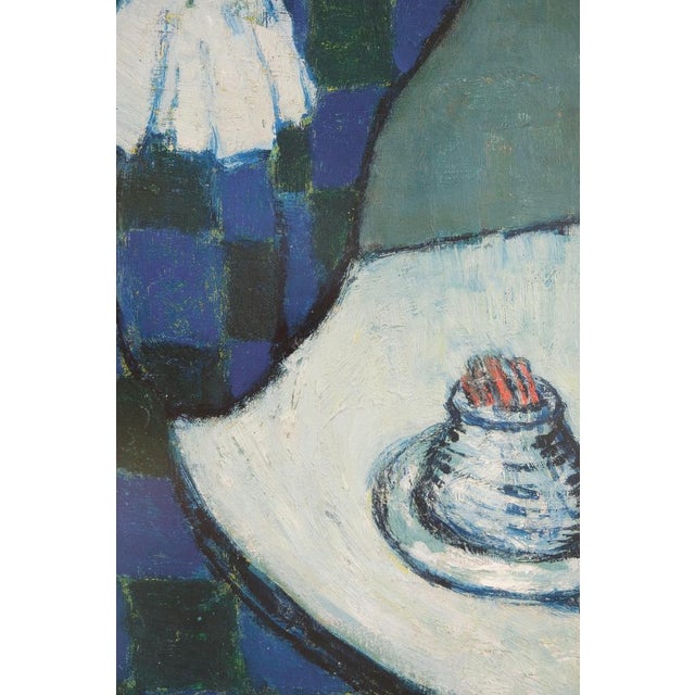 Arlequin Assis Poster after Pablo Picasso For Sale - Image 4 of 6