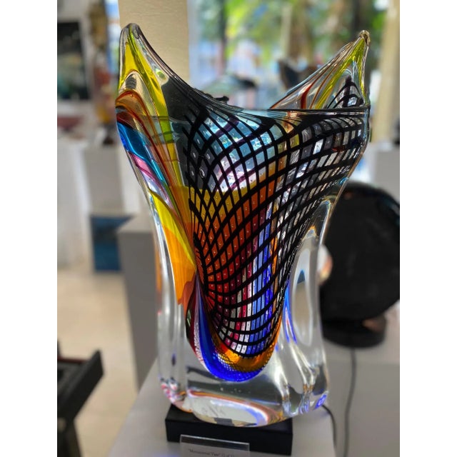 One-Of-One Vase by Schiavon For Sale - Image 4 of 12