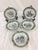Sarreguemines French Military Life Plates - Set of 7 For Sale - Image 9 of 9
