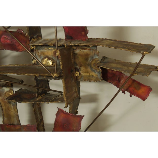 Silas Seandel Large Brutalist Wall Sculpture Chairish