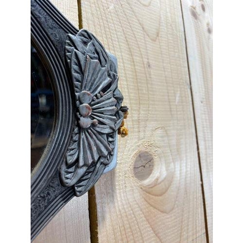 Art Nouveau Style Mirror in Wood Frame For Sale - Image 3 of 7