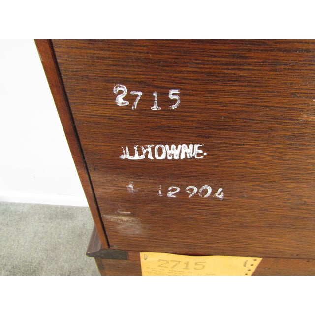Statton Solid Cherry High Chest of Drawers For Sale - Image 10 of 10
