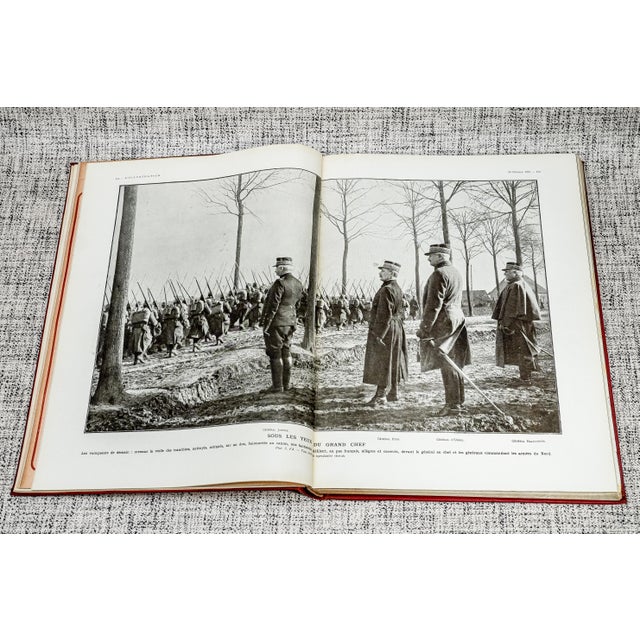 Rare 1915 l'Illustration French France World War I Photos Illustrations Advertising Antique Oversized Book For Sale In New York - Image 6 of 17
