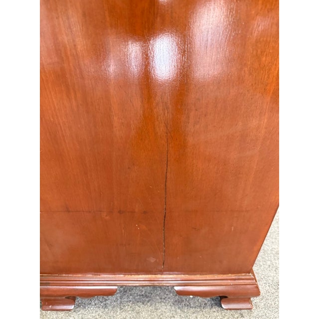 19th Century Five Drawer Mahogany Chest For Sale - Image 12 of 13