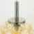Gold Mid-Century Modern Amber Bubble Glass Ceiling Light attributed to Helena Tynell for Limburg, Germany, 1960s For Sale - Image 8 of 10